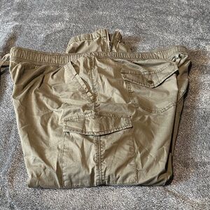 Natural Reflections Khaki Joggers